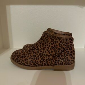 Sugar Kids Brown Leopard Boots